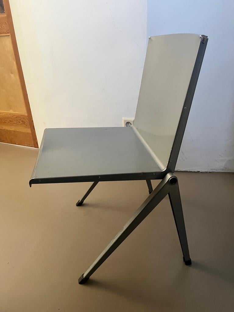 Gispen Rietveld Mondial Vintage stoel, Huis en Inrichting, Stoelen, Ophalen, Gebruikt, Vintage strak 50s design, Eén