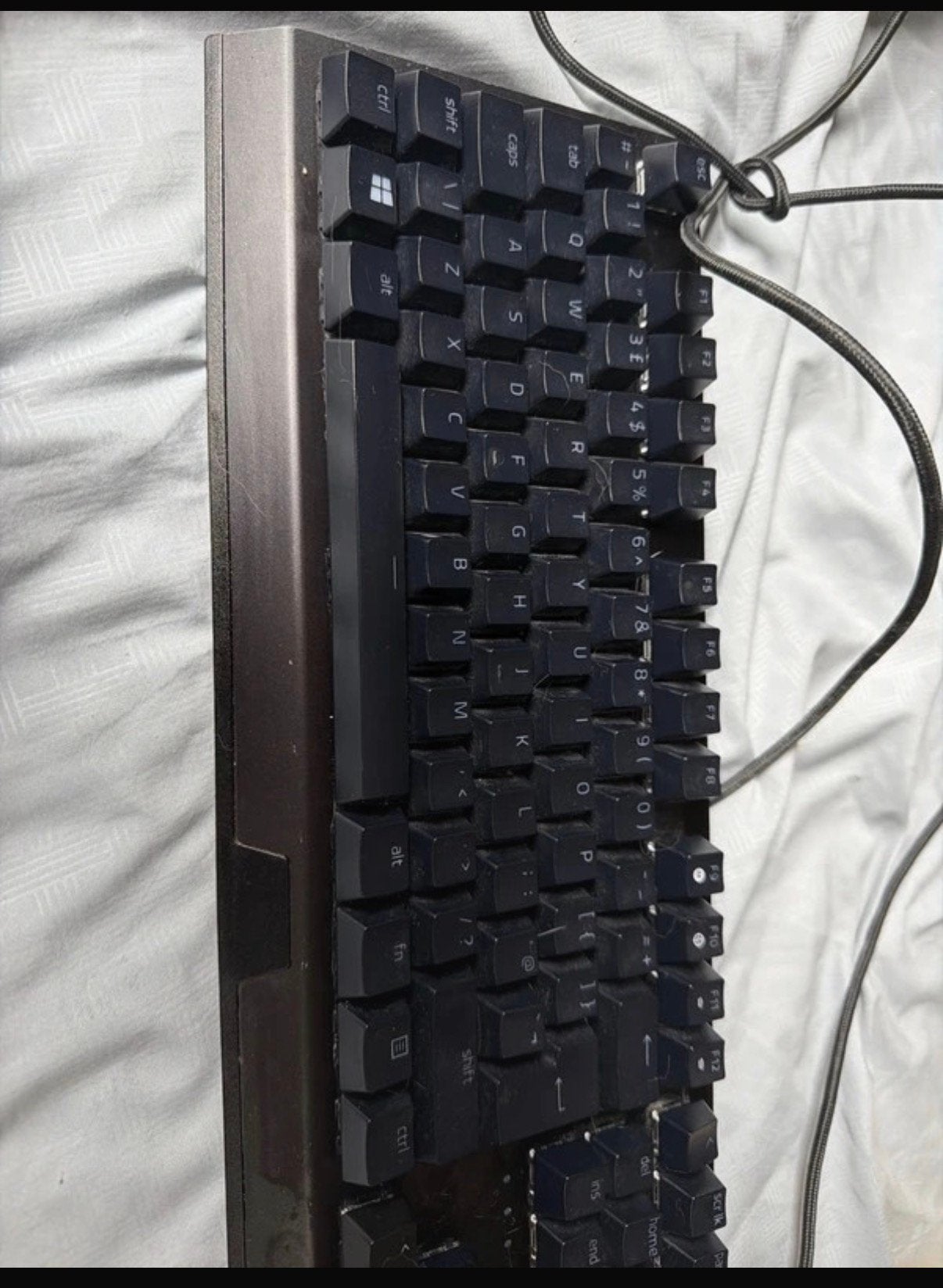 Razer BlackWidow V3 Gaming Keyboard (Green Switches), Computers en Software, Gebruikt, Gaming toetsenbord, Ophalen of Verzenden