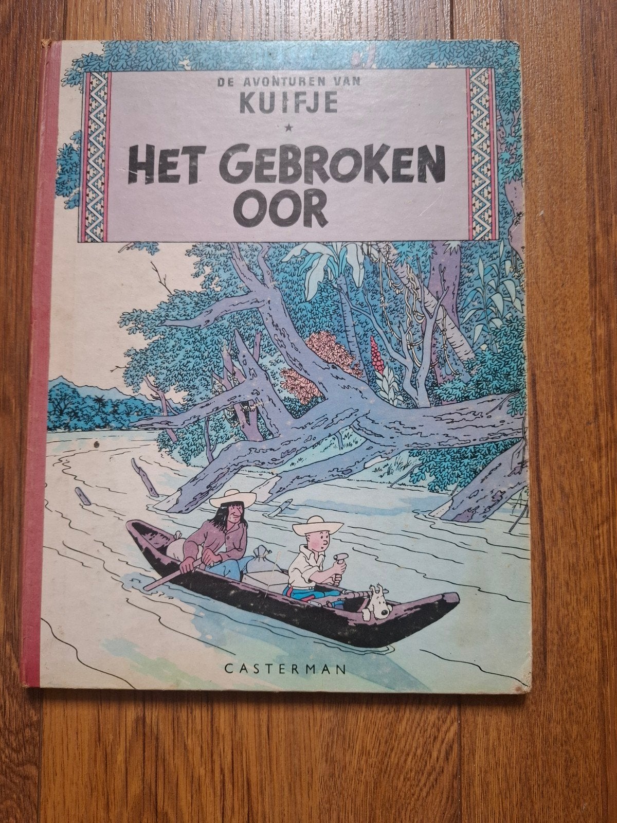 Kuifje: Het Gebroken Oor (1944) -, Eén stripboek, Ophalen, Gelezen, Hergé