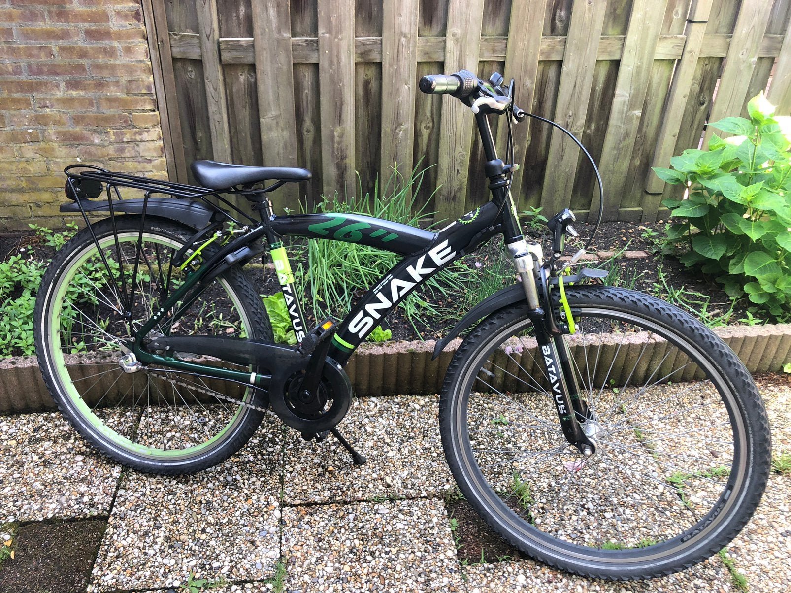 Batavus snake 26 inch, Ophalen, Gebruikt, 26 inch of meer, Versnellingen
