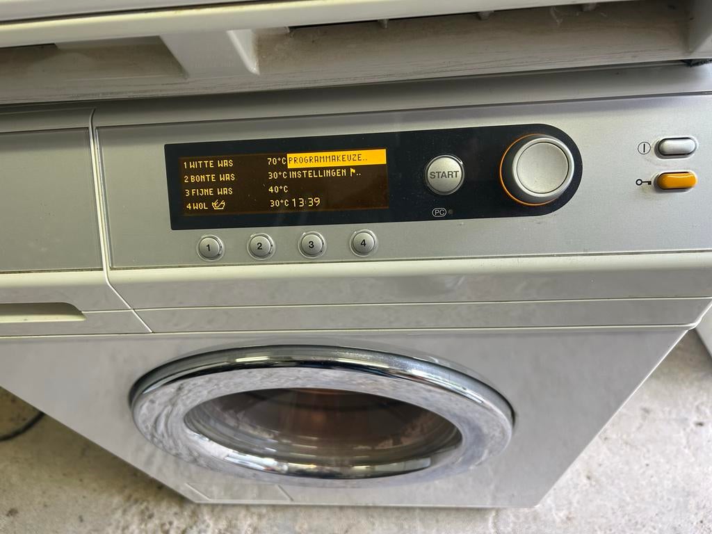 Miele Wasmachine en Droogtrommel Set - Gebruikt, Ophalen, Gebruikt, Voorlader