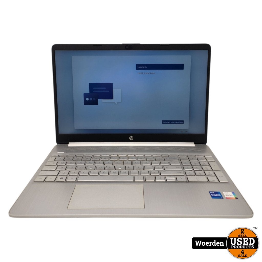 HP 15s-fq5775nd (79Y64EA) Laptop | i7-1255U | 16GB | 512GB, Computers en Software, Windows Laptops, HP, Zo goed als nieuw, Support@hp.com