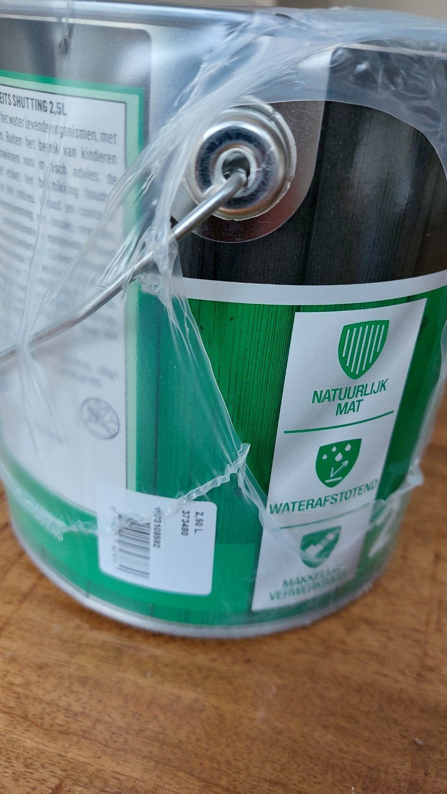 Rambo Pantser beits Schutting Teakhout 2.5L, Ophalen, Bruin, Nieuw, Beits