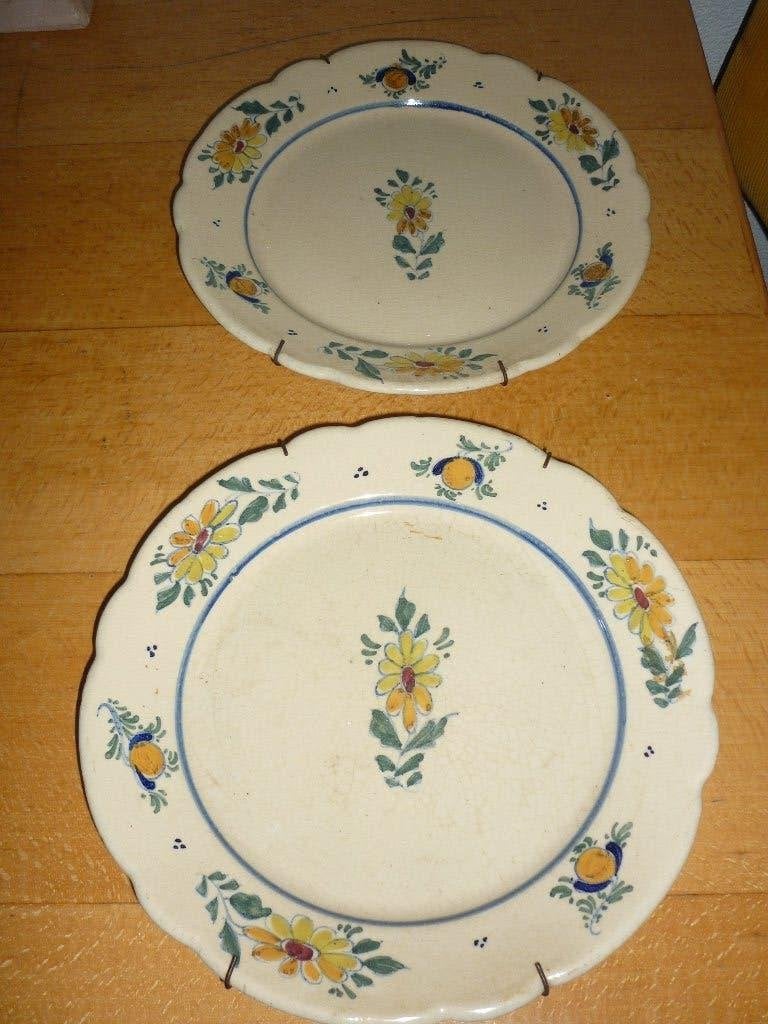 Twee wandborden Oud Delft, Ophalen of Verzenden