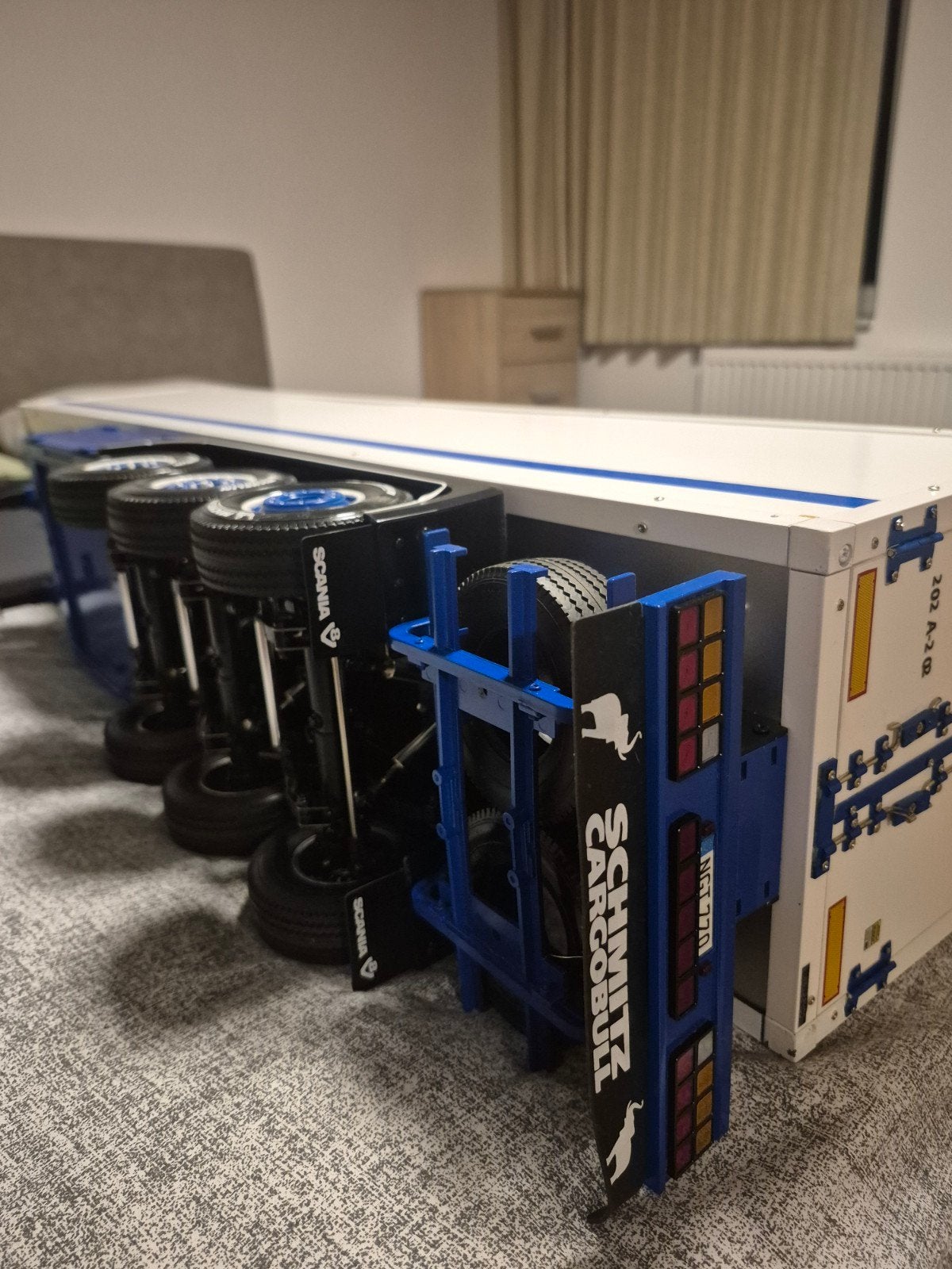 trailer tamiya, Ophalen, Gebruikt, Tamiya, Groter dan 1:32