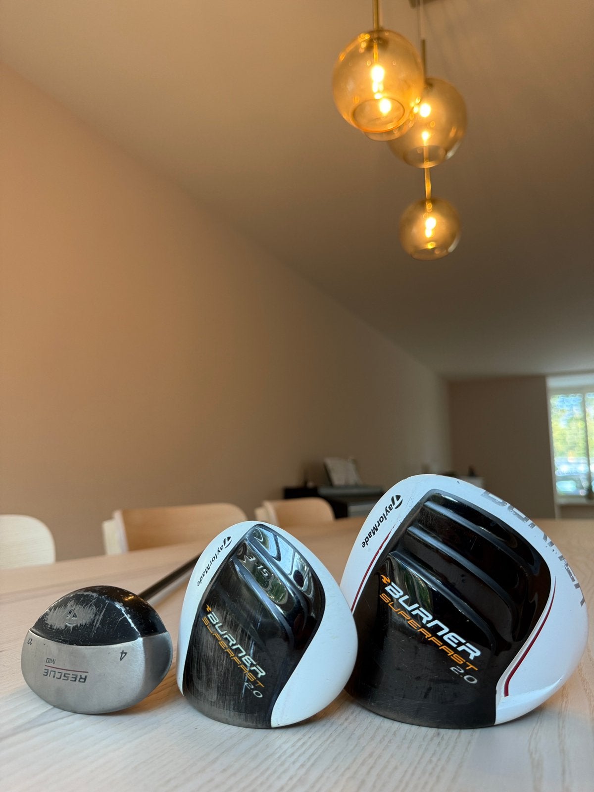 Taylormade Driver, Houten 3 en Hybride set, Overige merken, Set, Gebruikt, Taylormade