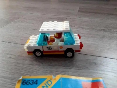 Lego stockcar set 6634, Ophalen of Verzenden, Gebruikt, Complete set, Lego