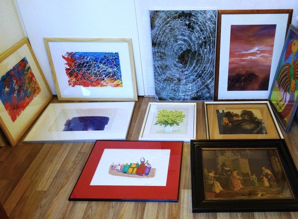 Verzameling kunst oa ets litho foto's, Ophalen of Verzenden