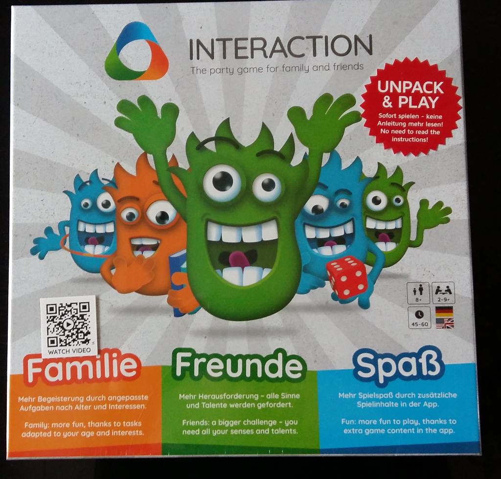 Interaction Party Spel NIEUW, Vijf spelers of meer, Ophalen of Verzenden, Nieuw