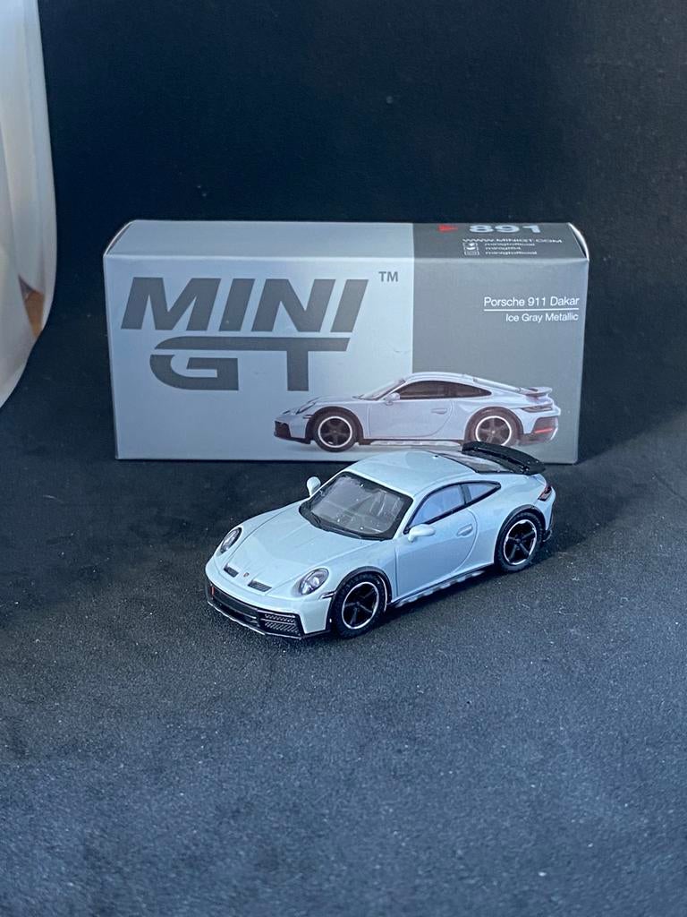 Mini gt Porsche 911 dakar #891, Hobby en Vrije tijd, Modelauto's | Overige schalen, Mini gt, Auto, Nieuw, Ophalen of Verzenden