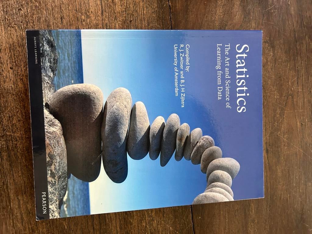 Statistics The arts and science of Learning from Data, Ophalen of Verzenden, Zo goed als nieuw, Natuurwetenschap