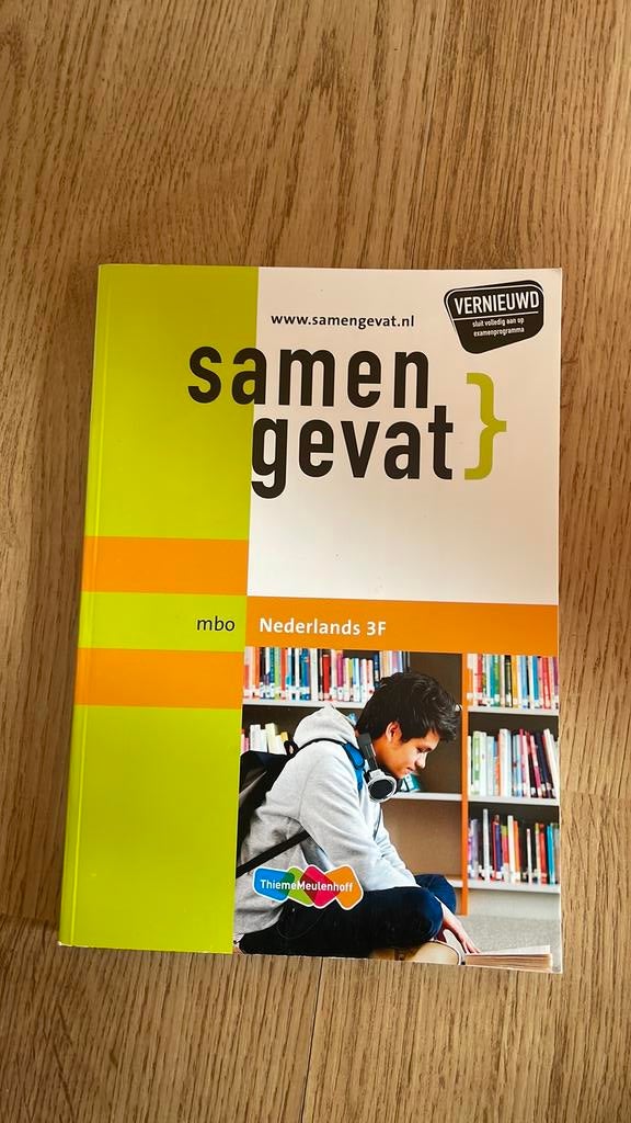 Samengevat Nederlands 3F mbo, Boeken, Ophalen of Verzenden, Zo goed als nieuw