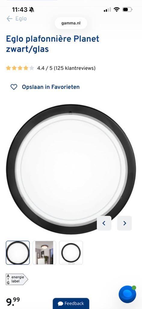 4x plafonnière, Ophalen of Verzenden, Gebruikt, Glas