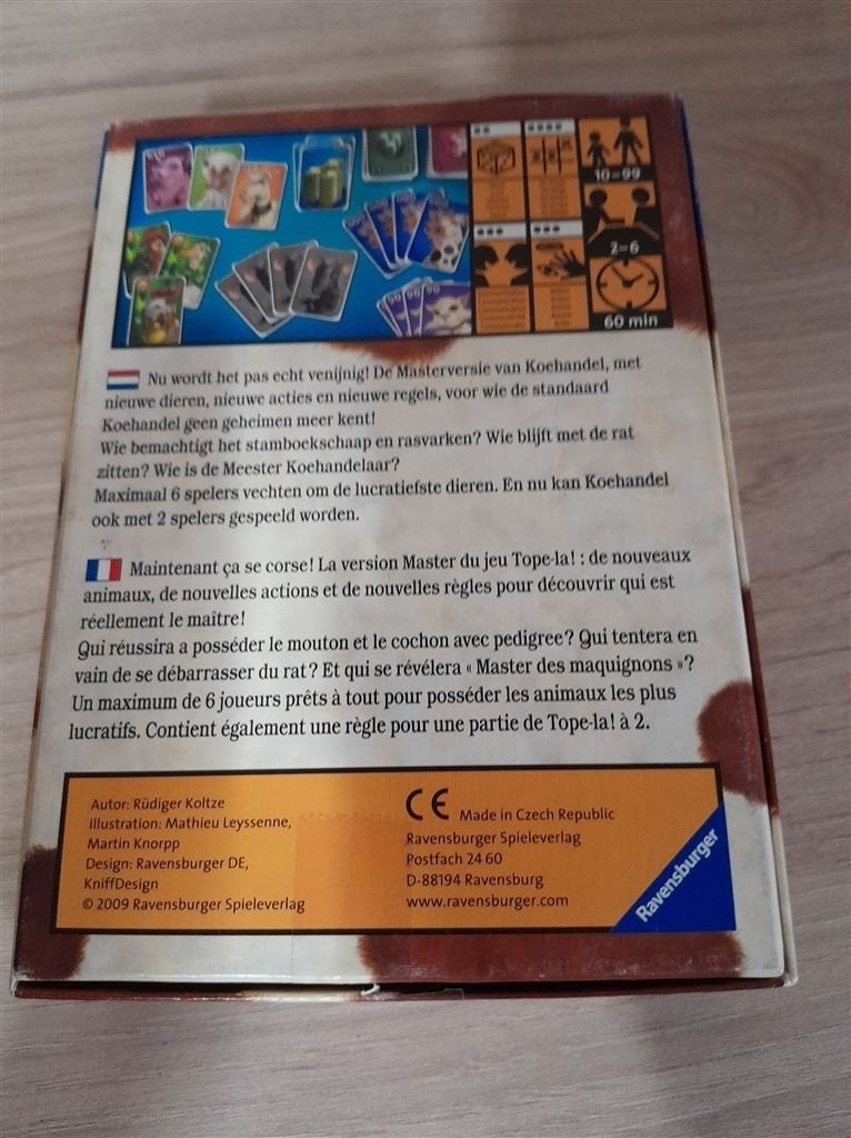 koehandel master - s4095, Verzenden, Zo goed als nieuw