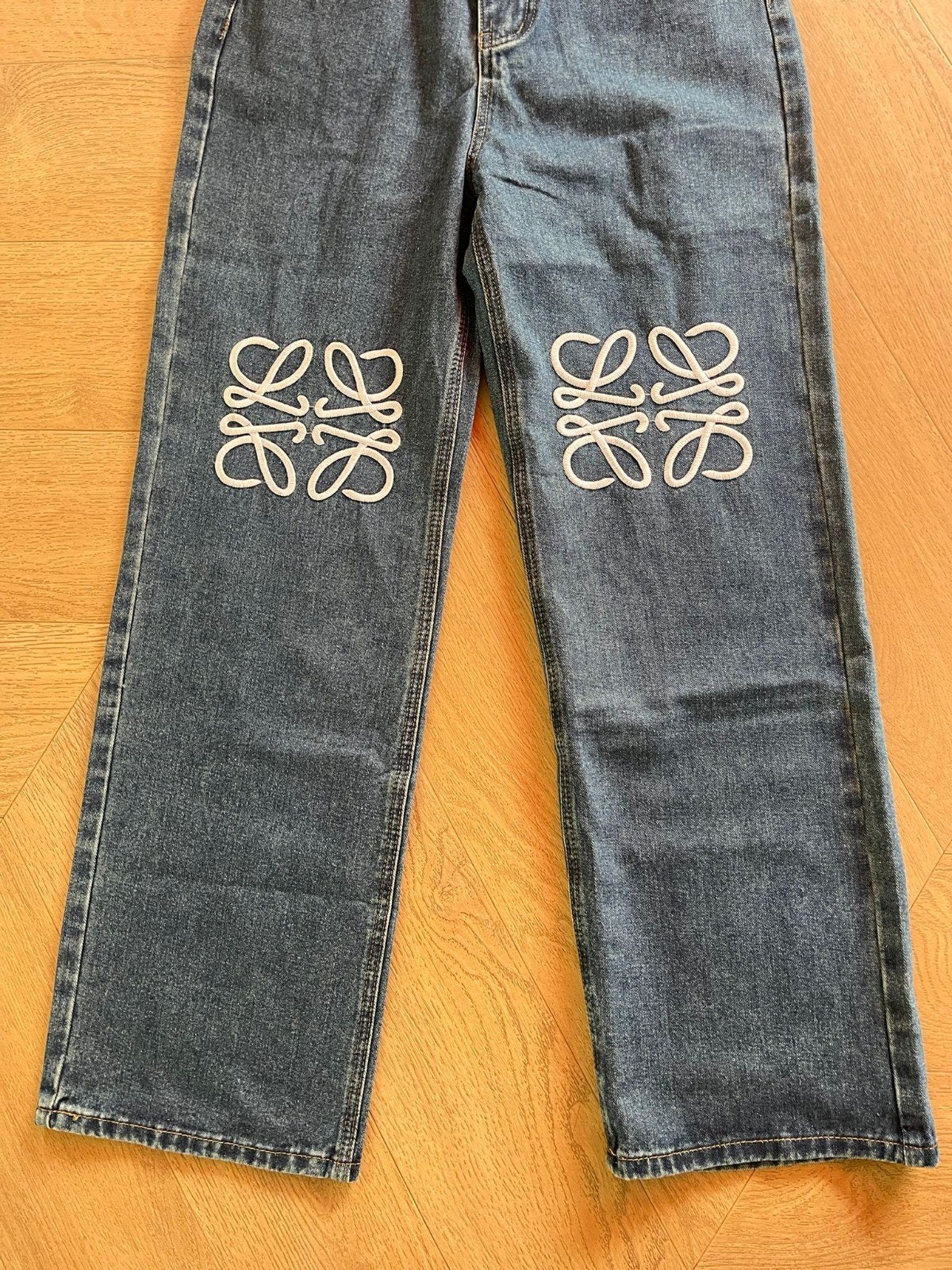 Loewe Anagram Jeans - Nieuw met labels, Ophalen, Blauw, Nieuw, Loewe