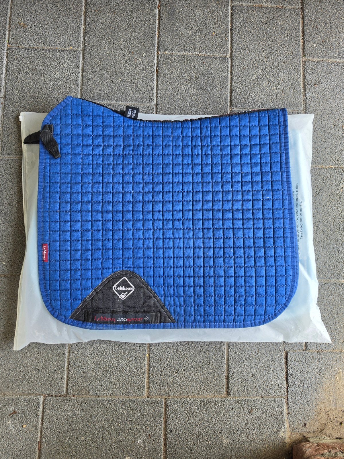 Lemieux benneton blue dressuur full, Dieren en Toebehoren, Paarden en Pony's | Dekens en Dekjes, Full (L), Katoen, Dressuurdekje
