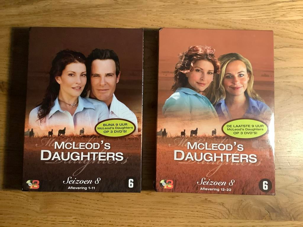 McLeod’s Daughters seizoen 8 Compleet 2 boxen totaal 6 dvds., Cd's en Dvd's, Dvd's | Tv en Series, Alle leeftijden, Ophalen of Verzenden