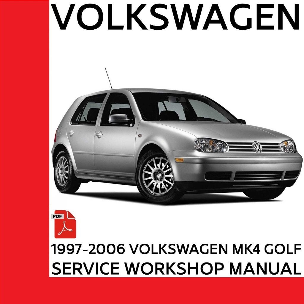 Volkswagen Golf MK4 1999-2005 Workshop manual op DVD in PDF, Verzenden