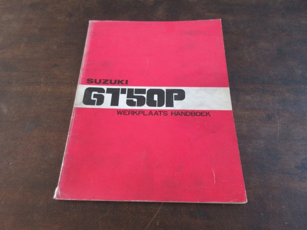 Suzuki GT50P werkplaatshandboek manual, Ophalen of Verzenden, Suzuki