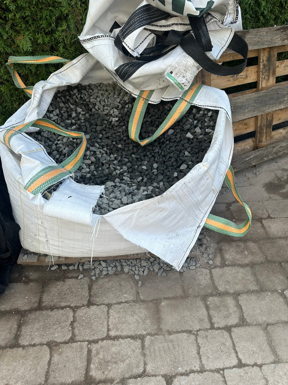Basalt split 16-32mm, Tuin en Terras, Ophalen, Nieuw, Antraciet, Split
