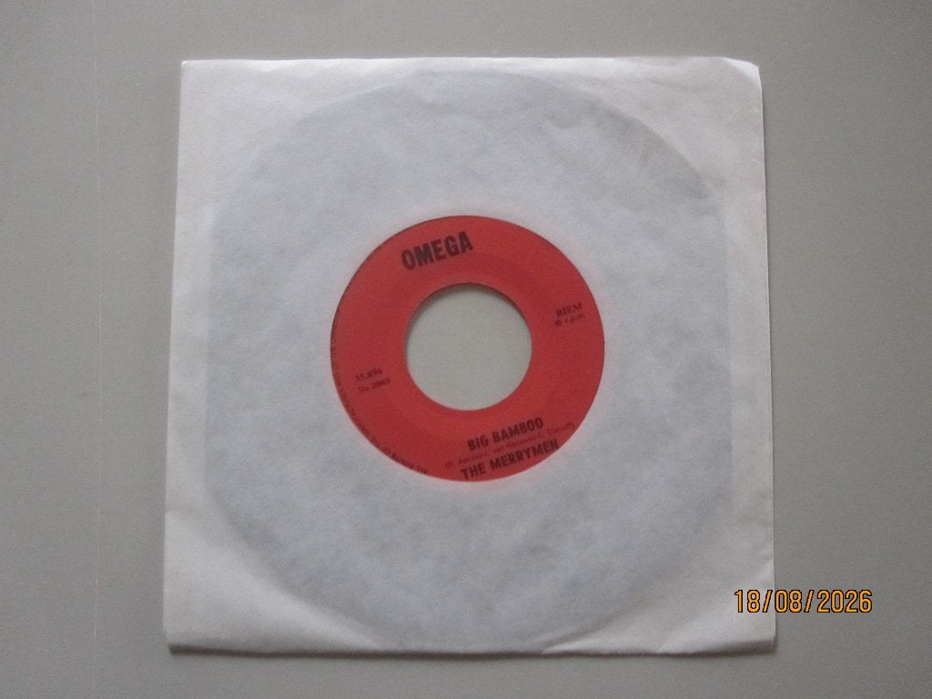 THE MERRYMEN - big bamboo - vinyl 7", Gebruikt, 7 inch, Ophalen of Verzenden, Pop
