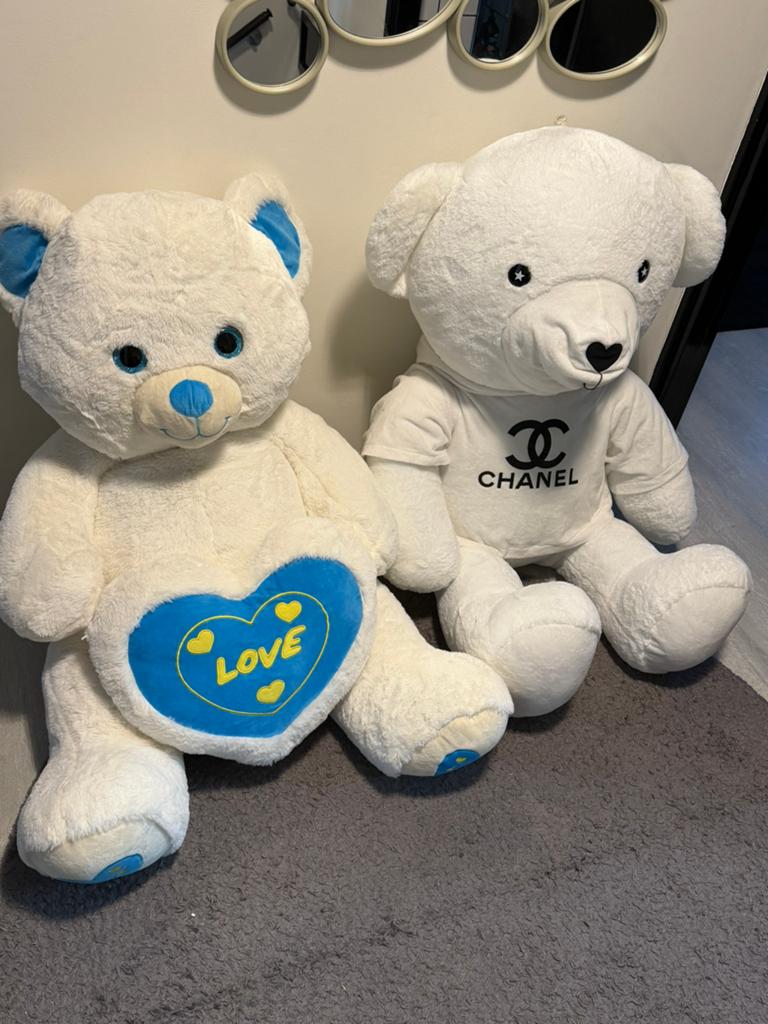Grote xxl teddy beer. Channel&Love, Kinderen en Baby's, Speelgoed | Knuffels en Pluche, Ophalen of Verzenden, Zo goed als nieuw