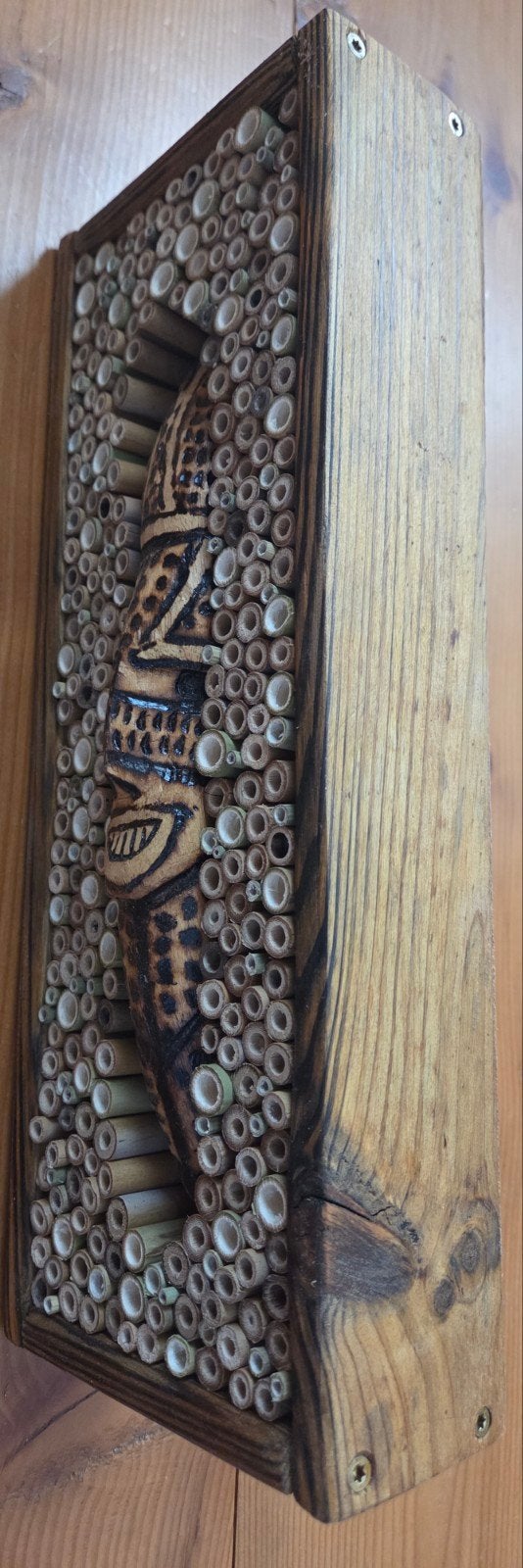 bijenhotel met Ethiopisch masker, Ophalen of Verzenden, Nieuw