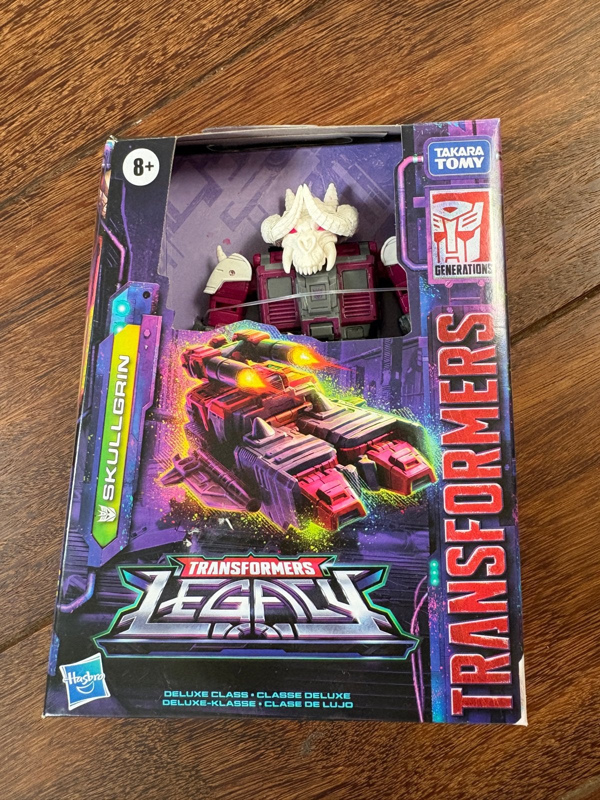 Transformers Legacy Skullgrin Deluxe Class Actiefiguur, Overige generaties, Ophalen of Verzenden, Nieuw, Decepticons