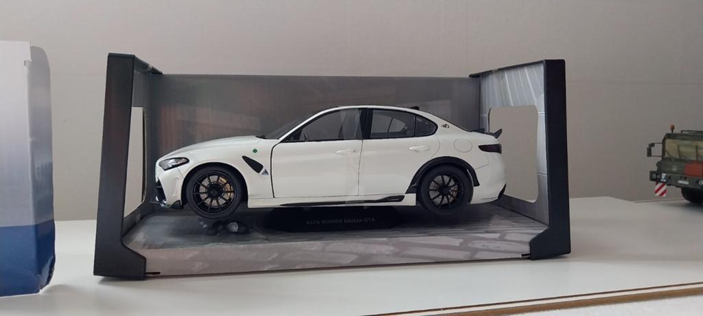 Modelauto Solido Alfa Romeo Giulia GTA 1:18, Ophalen of Verzenden, Nieuw, Overige merken
