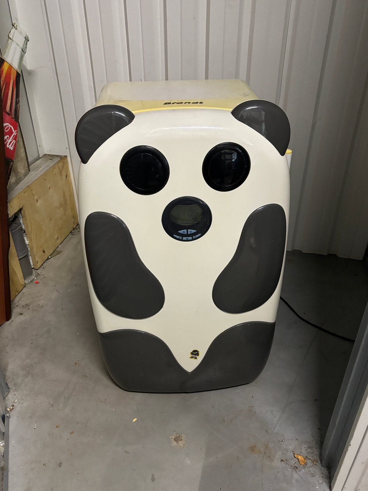 Panda koelkast, Verzamelen, Ophalen, Zo goed als nieuw, Reclamebord