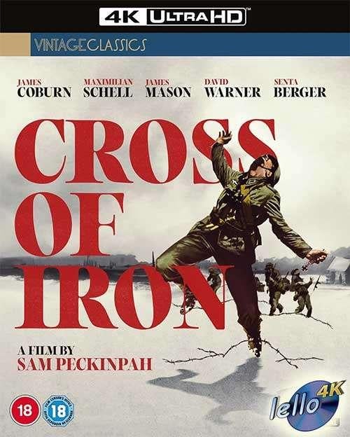 Blu-ray 4K: Cross of Iron (1977 James Coburn) UKkv niet NLO, Ophalen of Verzenden, Nieuw in verpakking, Drama