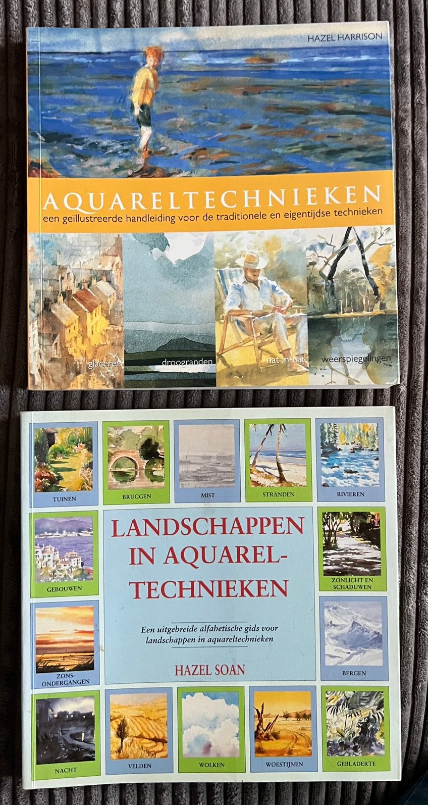 Landschappen in aquareltechnieken / aquareltechnieken, Boeken, Ophalen of Verzenden, Zo goed als nieuw, Fotograferen en Filmen