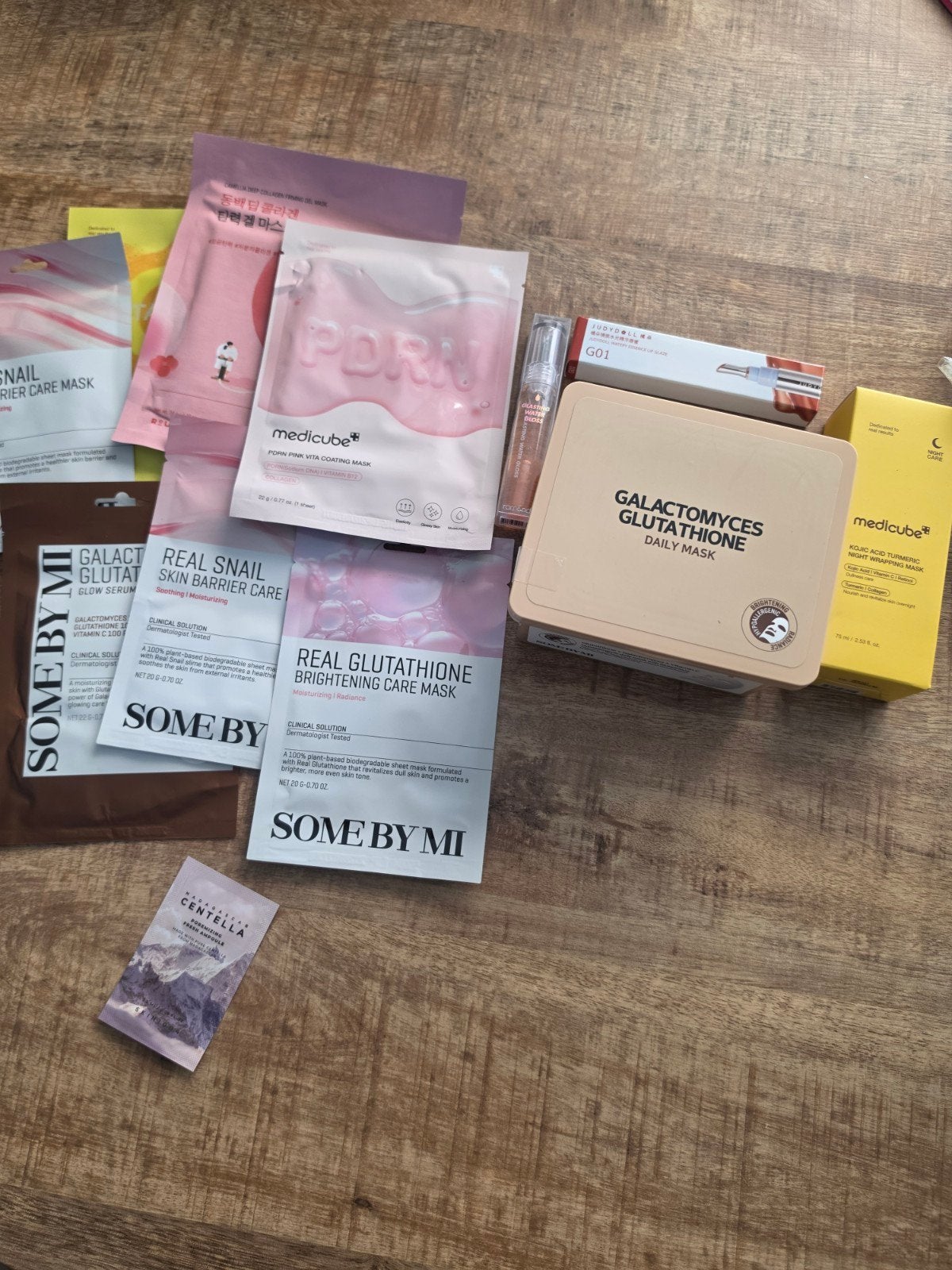 Koreaanse Skincare Set: Maskers, Lipgloss, Ophalen of Verzenden, Nieuw, Ogen, Reiniging