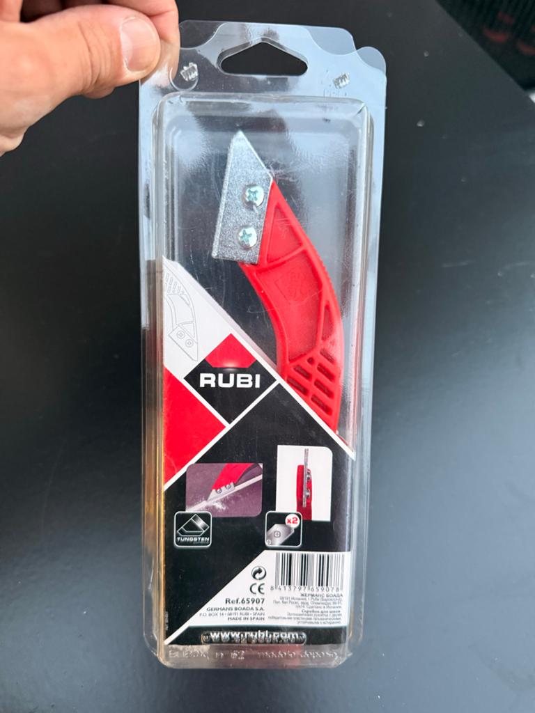 Rubi Voegenkrabber met wolfraamcarbide blad, Ophalen of Verzenden, Nieuw