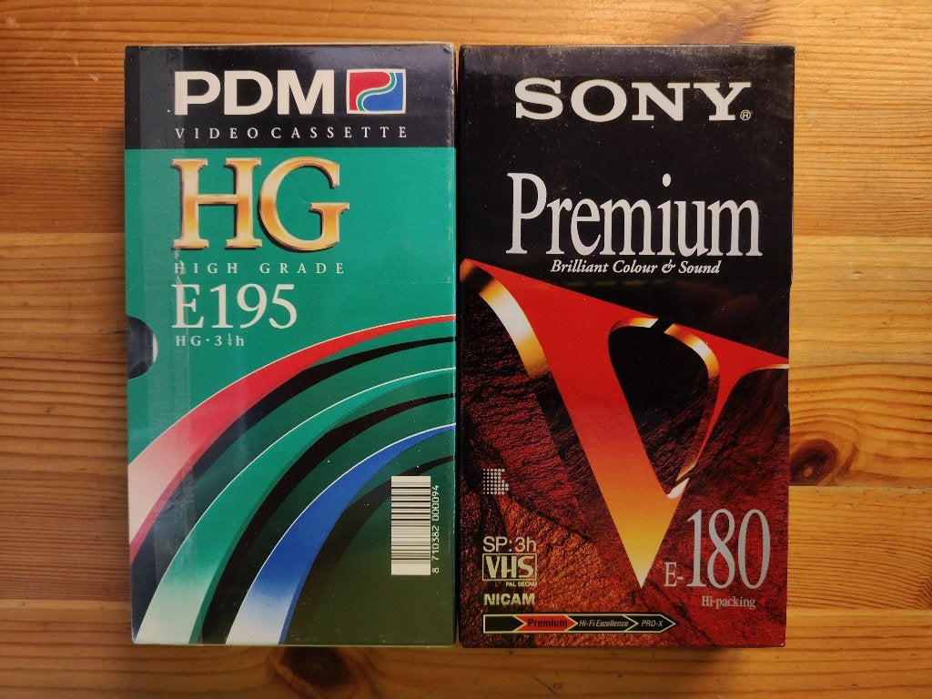 2x vhs videobanden, Alle leeftijden, Overige genres, Ophalen of Verzenden, Nieuw in verpakking