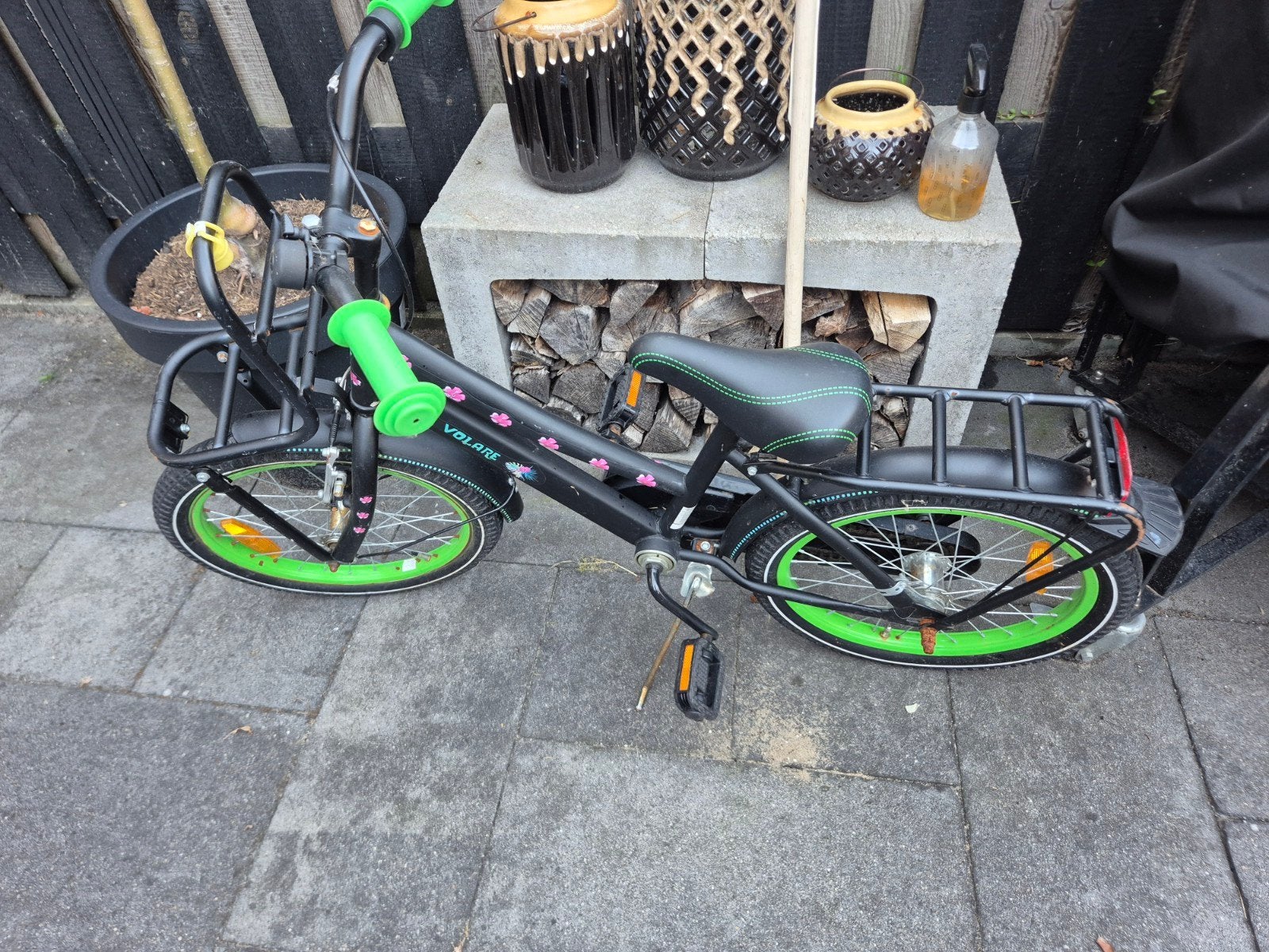 Kinderfiets volare 18 inch, Ophalen, Gebruikt, 16 tot 20 inch