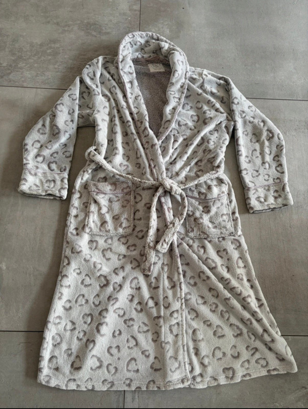 Badjas ochtendjes duster panterprint €3.50, Ophalen of Verzenden, Maat 38/40 (M)