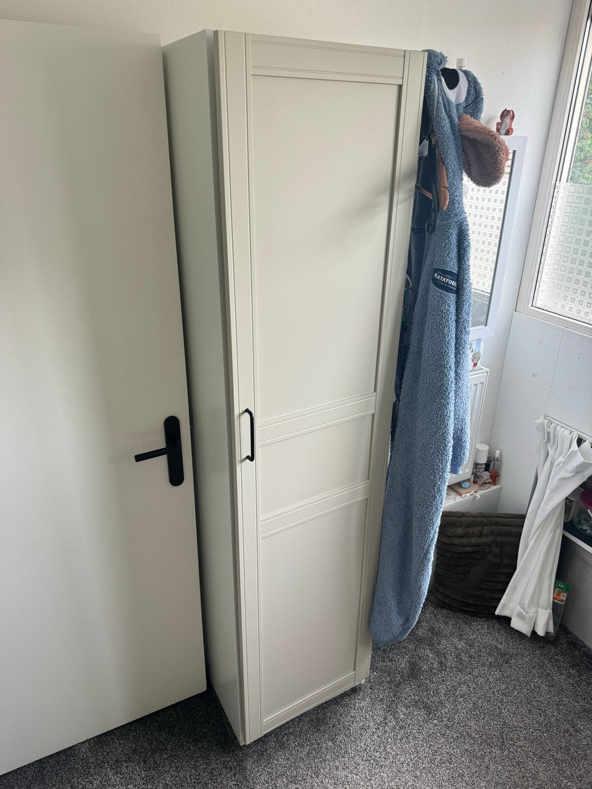 Zo goed als nieuwe ondiepe IKEA Pax kast (50x35x201), Ophalen, Minder dan 50 cm, 200 cm of meer, Zo goed als nieuw