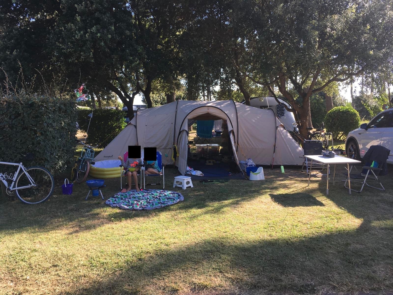 Katoenen Eureka Condo BTC tent, Ophalen, Gebruikt, Tot en met 4