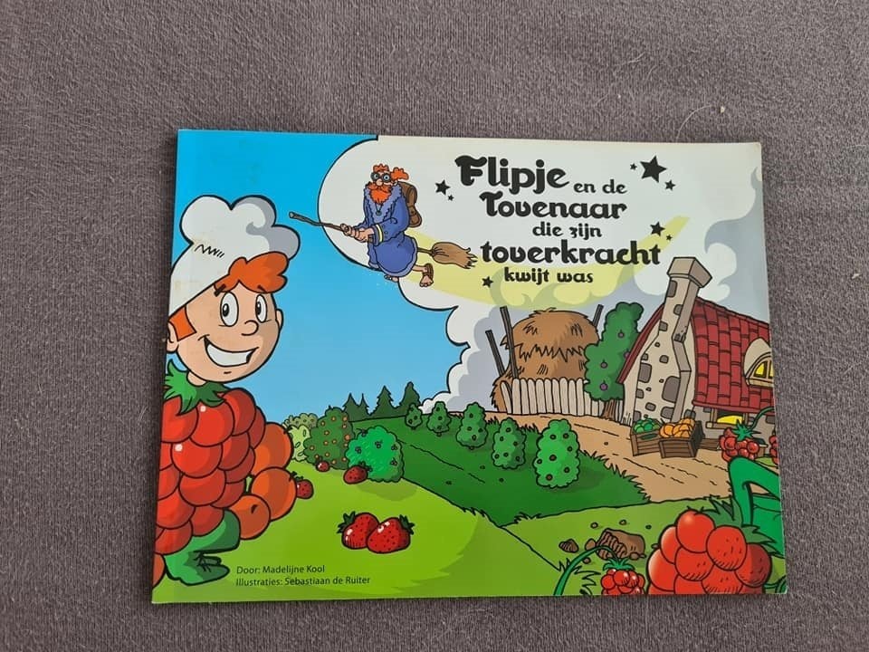 Flipje en de Tovenaar die zijn toverkracht kwijt was, Ophalen of Verzenden, Gelezen, Madelijne Kool, Sprookjes