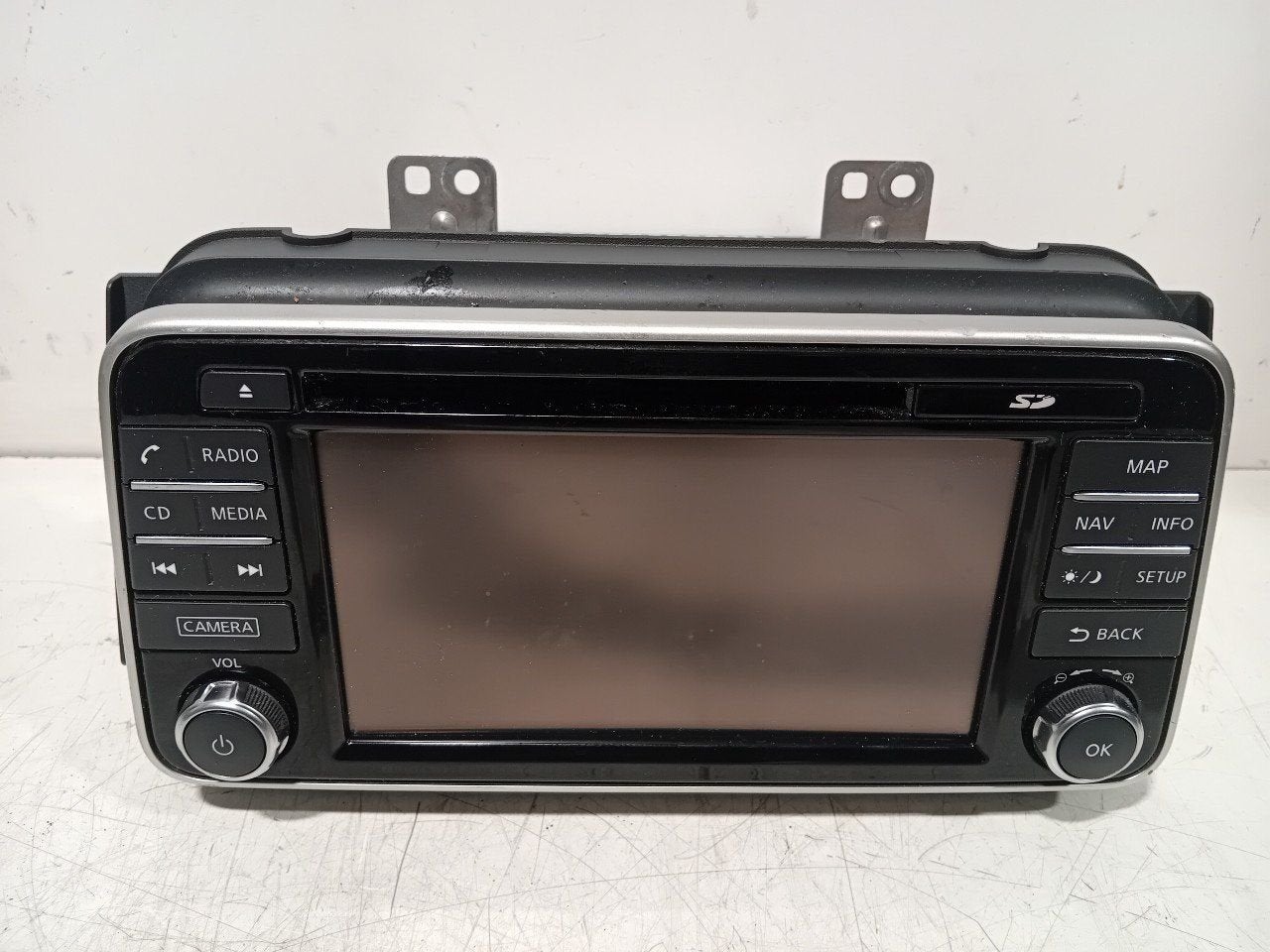 Navigatiesysteem Nissan Micra, Onderdelen@venauto.nl, Van der Ven Autorecycling B.V., Gebruikt, Ettenseweg 76, 4706 PB Roosendaal, The Netherlands
