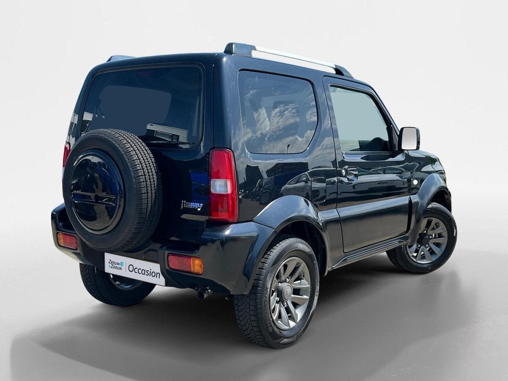 Suzuki Jimny 1.3 Exclusive |4WD| Airco| stoelverwarming| 12, Auto's, Suzuki, Gebruikt, 4 stoelen, Zwart, 14 km/l
