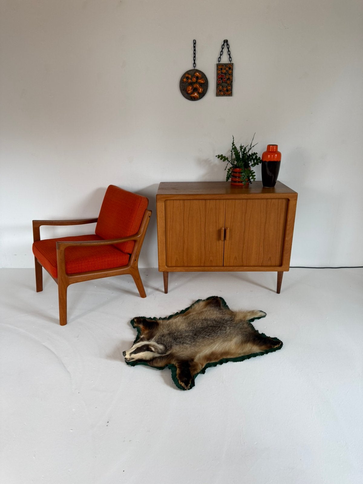 Taxidermie van een opgezette Das ‘90, Verzamelen, Ophalen of Verzenden, Zo goed als nieuw, Wild dier, Opgezet dier
