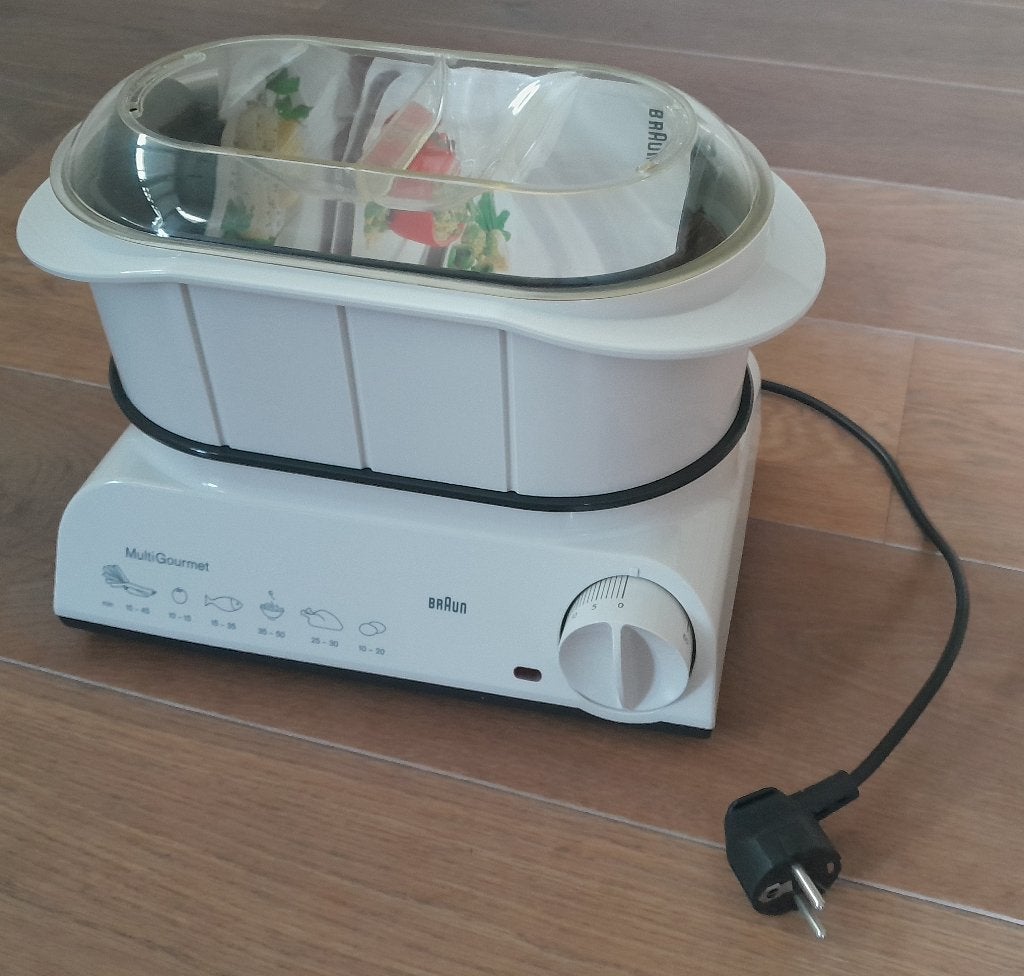Braun MultiGourmet stoomkoker, Ophalen, Kunststof, Met deksel, Overige typen