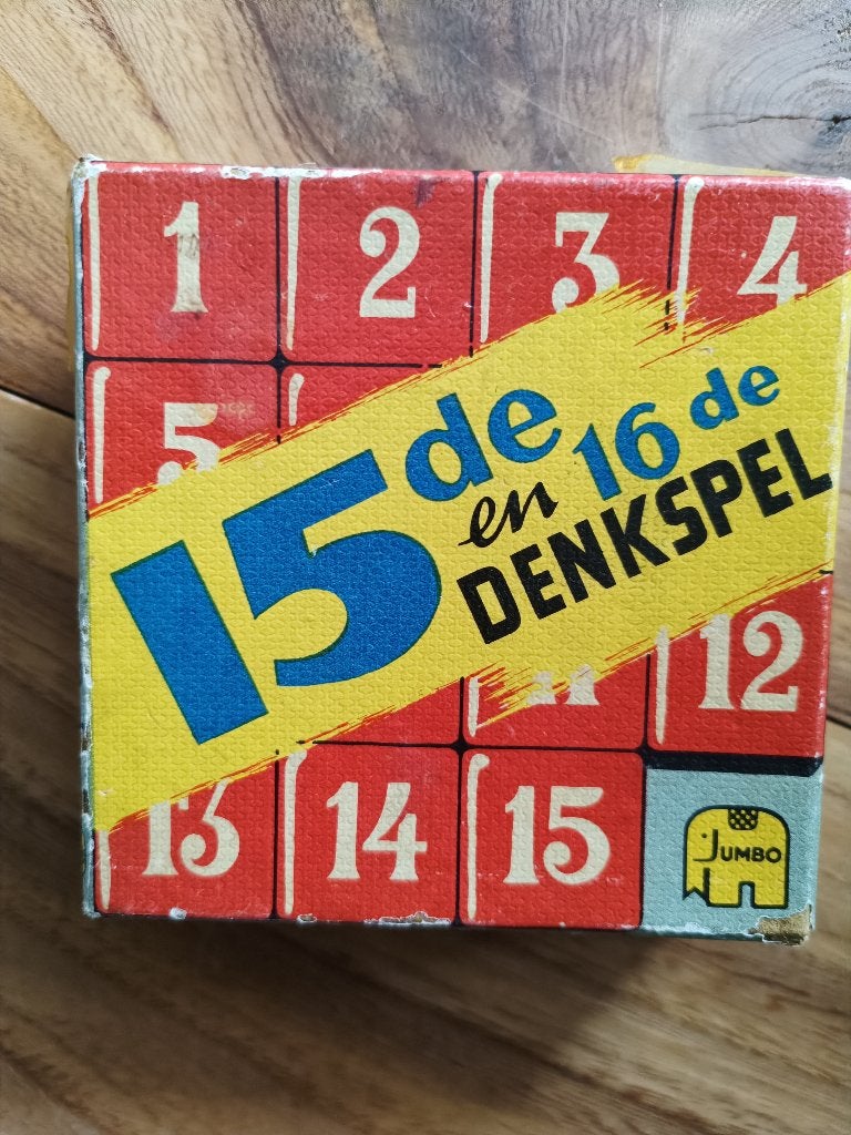 15de en 16de DENKSPEL vintage spel uit de jaren 60, Antiek en Kunst, Ophalen of Verzenden