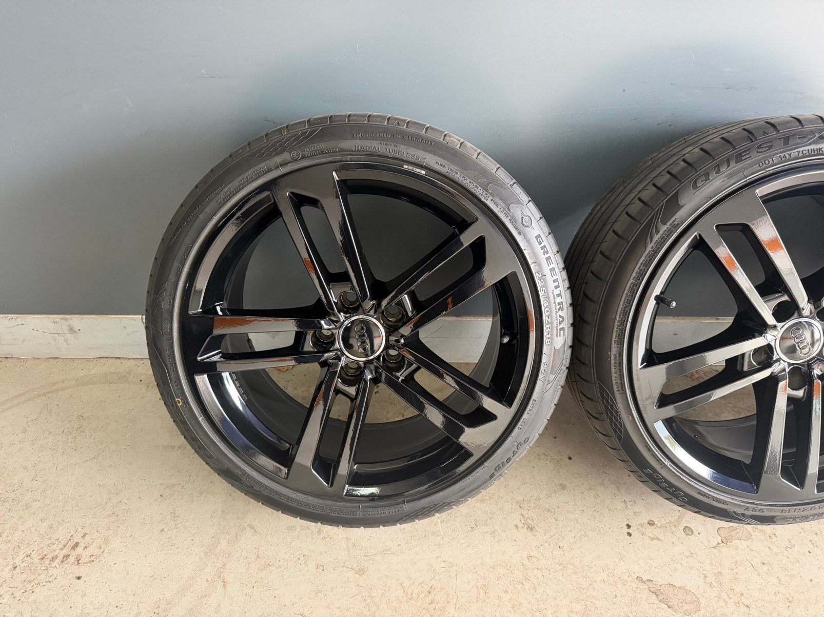 Audi A3 S3 18 inch velgen 5x112 Origineel 225/40/18 Zomerset, Ophalen of Verzenden, 18 inch, Zomerbanden, Banden en Velgen