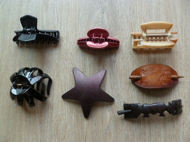Haarklemmen. Diverse vormen. Diverse kleuren., Ophalen of Verzenden, Zo goed als nieuw, Haarspeld