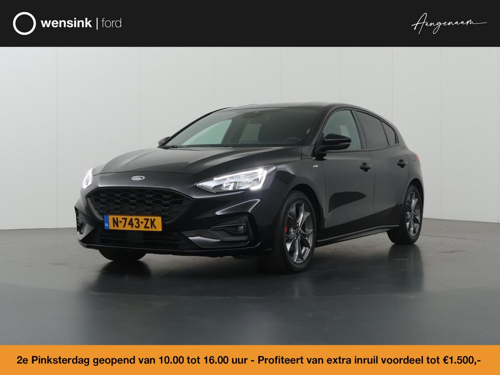 Ford Focus 1.5 EcoBoost ST Line X Business | Winterpakket |, Auto's, Stof, 1337 kg, Zwart, Bedrijf
