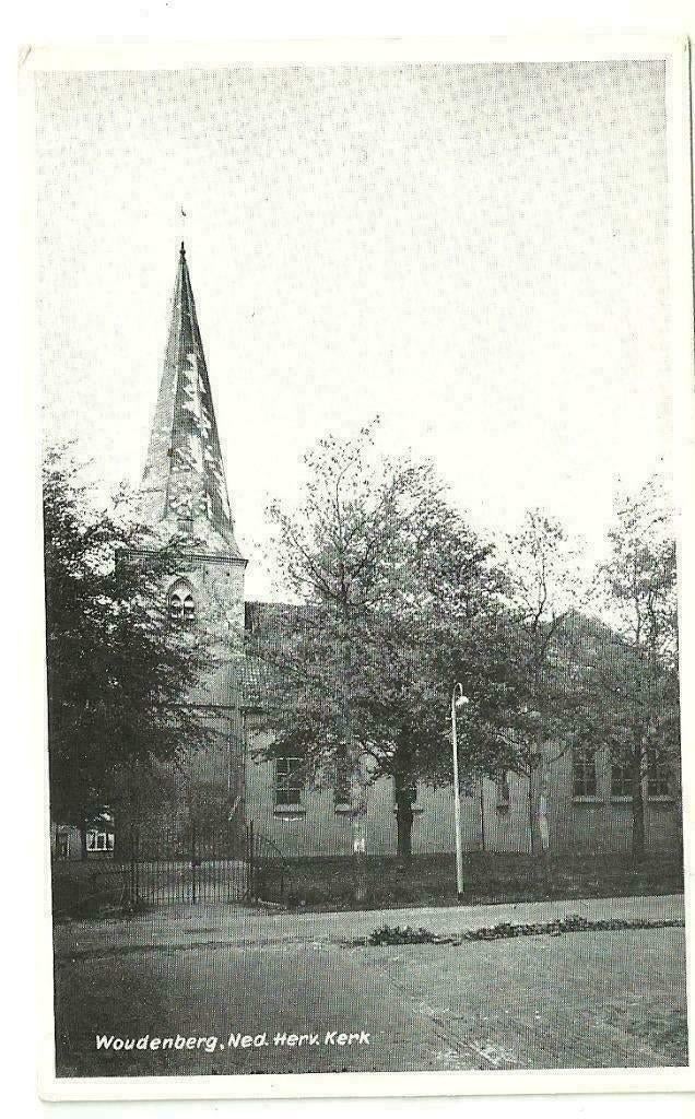 AK Woudenberg - Ned. Herv. Kerk, Verzamelen, Verzenden, 1960 tot 1980, Ongelopen, Utrecht