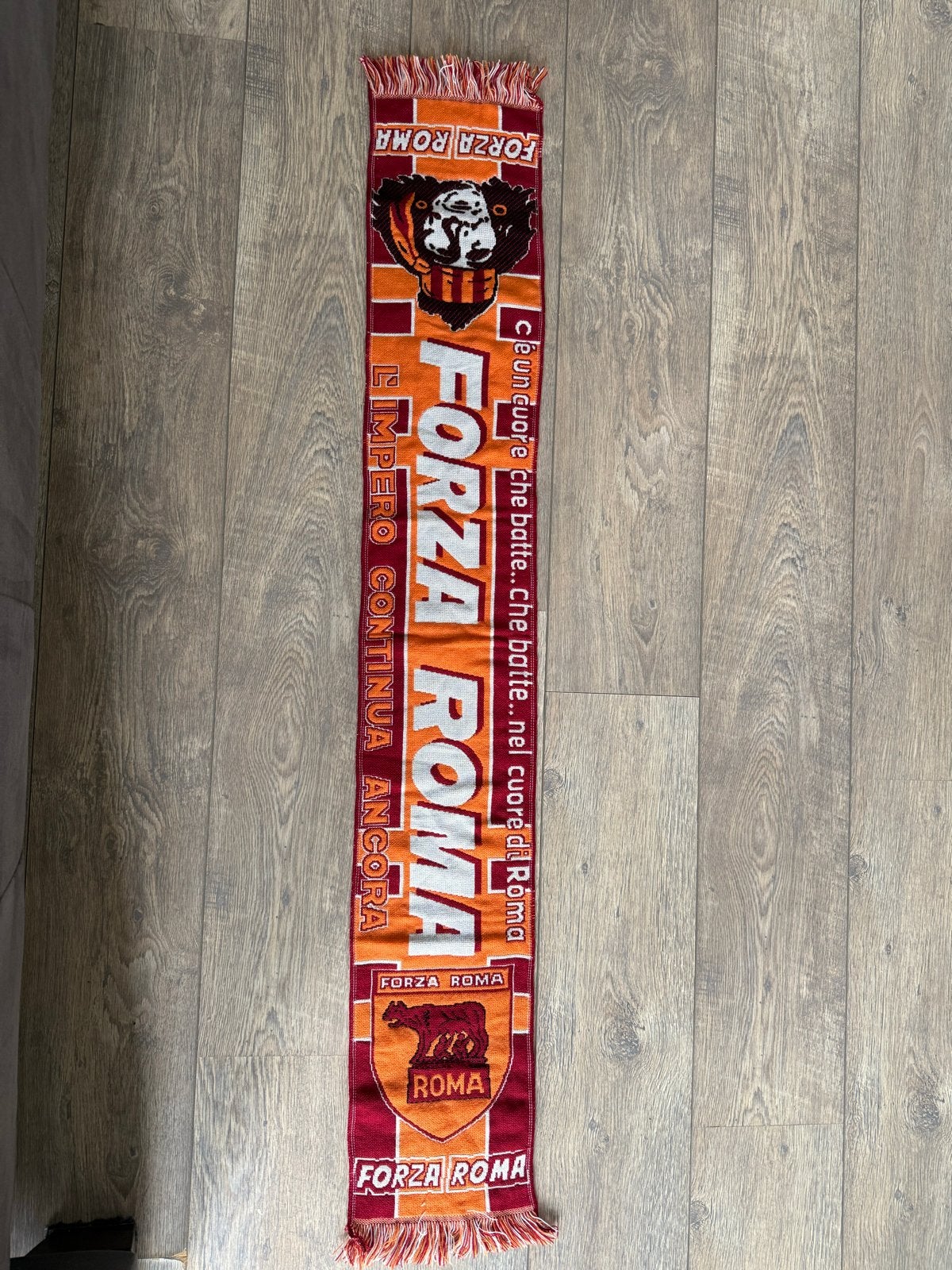 AS Roma sjaal, Ophalen of Verzenden, Zo goed als nieuw